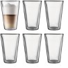 Set 6 verres thermo - BODUM - Canteen - Double paroi - 0.4 l - Transpa