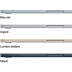 Apple - 15,3 MacBook Air M5 (2026) - RAM 16Go - Stockage 1To - CPU 10