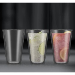Set 6 verres thermo - BODUM - Canteen - Double paroi - 0.4 l - Transpa