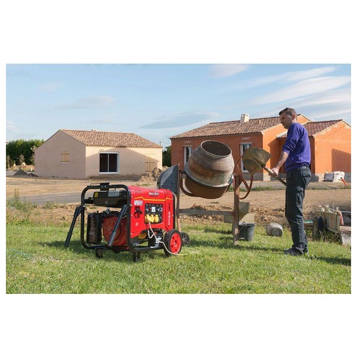 Groupe électrogene - MECAFER - 5400 W - Batterie