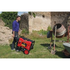Groupe électrogene - MECAFER - 5400 W - Batterie