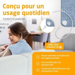 Coussin chauffant ultra doux - MEDISANA - HP 515 - 100 W - 4 réglages