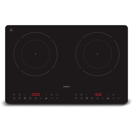 Plaque a induction double - Medion - 2 feux - Ø 24 cm - MD 100091 - S