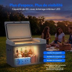 Glaciere électrique - MEDION - MD370027 - Réfrigérante - Congélati