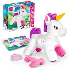MEGA BLOKS - Ma Licorne a Construire - Plastique - 26 pieces - Des 3 a