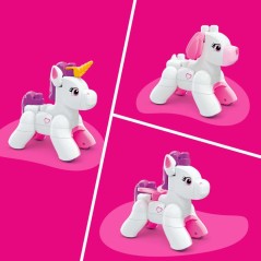 MEGA BLOKS - Ma Licorne a Construire - Plastique - 26 pieces - Des 3 a
