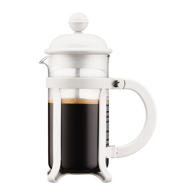 Cafetiere a piston - BODUM - Java - Monture et couvercle en plastique Cafetiere a piston - BODUM - Java - Monture et couvercle en plastique