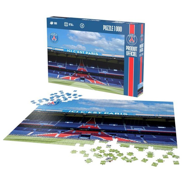Puzzle 2D - MEGABLEU - Paris Saint Germain - 1000 pieces - Des 14 ans Puzzle 2D - MEGABLEU - Paris Saint Germain - 1000 pieces - Des 14 ans