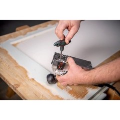 Fraiseuse a bois - METABO - LF 850 S - 4 lames réversibles carbure -