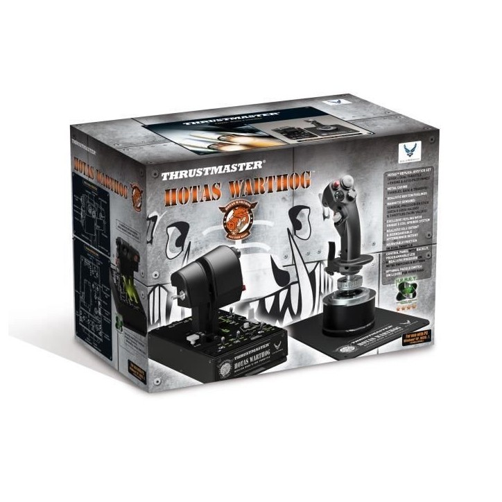 THRUSTMASTER Joystick HOTAS WARTHOG - PC THRUSTMASTER Joystick HOTAS WARTHOG - PC
