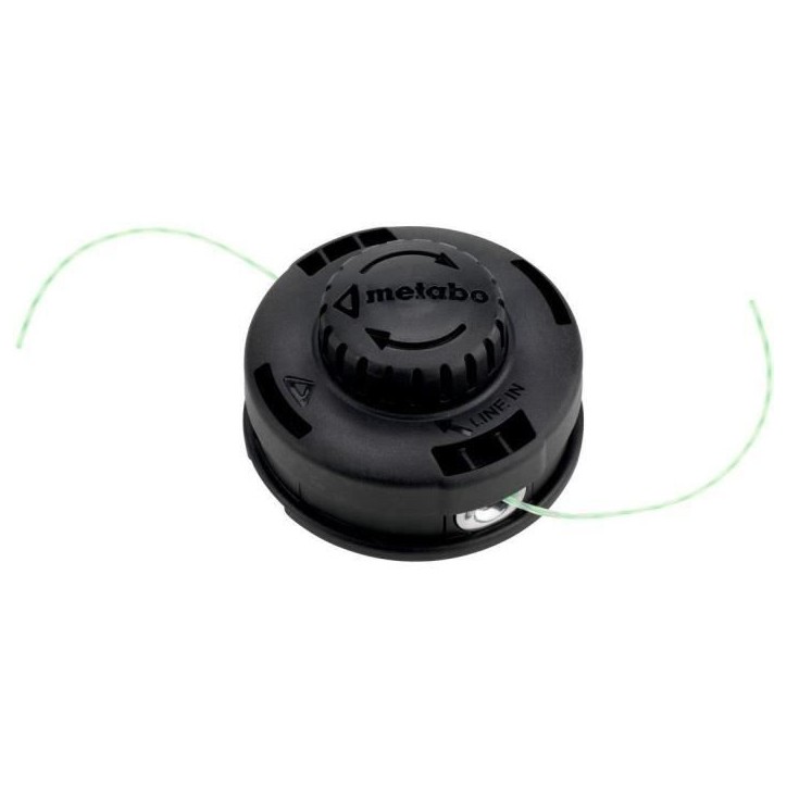Bobine de rechange - METABO - 4 m - Systeme a deux fils - Réglage facile - Compatible débroussailleuses Bobine de rechange - METABO - 4 m - Systeme a deux fils - Réglage facile - Compatible débroussailleuses