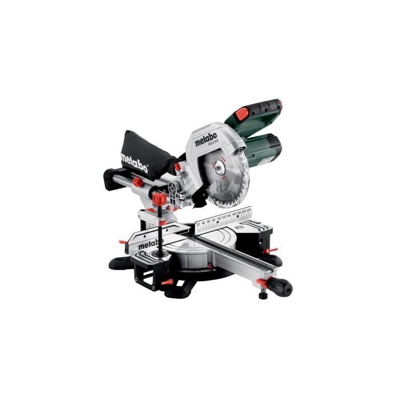 Scie a onglets radiale METABO KGS 216 M - 1500W - 216mm - Precision Cu