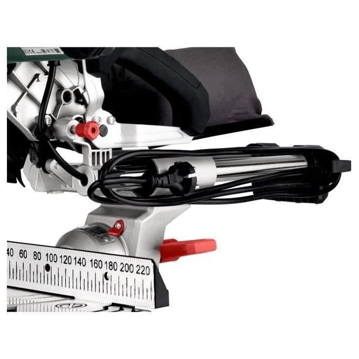 Scie a onglets radiale METABO KGS 216 M - 1500W - 216mm - Precision Cut Line LED