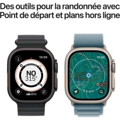 Apple Watch Ultra 3 GPS + Cellular - 49mm - Boîtier Black Titanium