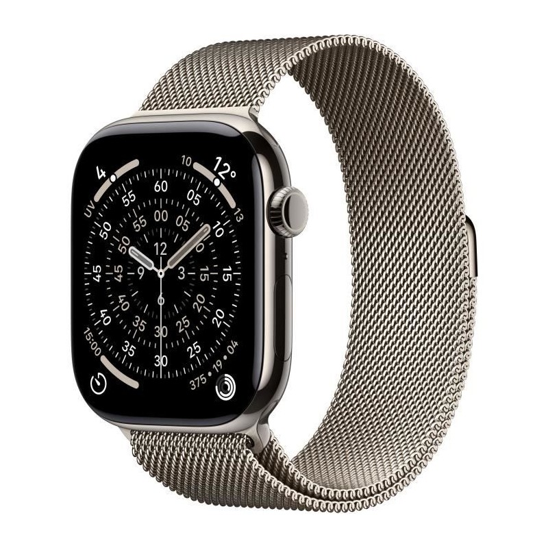 Apple Watch Series 11 GPS + Cellular - 46mm - Boîtier Natural Titan