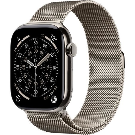 Apple Watch Series 11 GPS + Cellular - 46mm - Boîtier Natural Titan