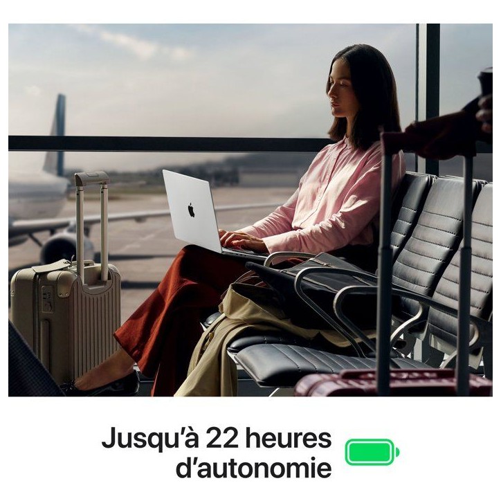 Apple - 14,2 MacBook Pro M5 Pro (2026) - RAM 24Go - Stockage 1To - CPU 15 coeurs - GPU 16 coeurs - Argent Apple - 14,2 MacBook Pro M5 Pro (2026) - RAM 24Go - Stockage 1To - CPU 15 coeurs - GPU 16 coeurs - Argent