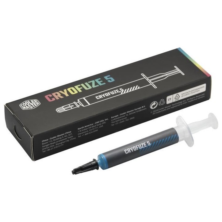 COOLER MASTER - Cryofuze 5 Blue - MGY-ADSB-N03G-R1 - TPY-ADPG-3040-R1 - Pâte Thermique