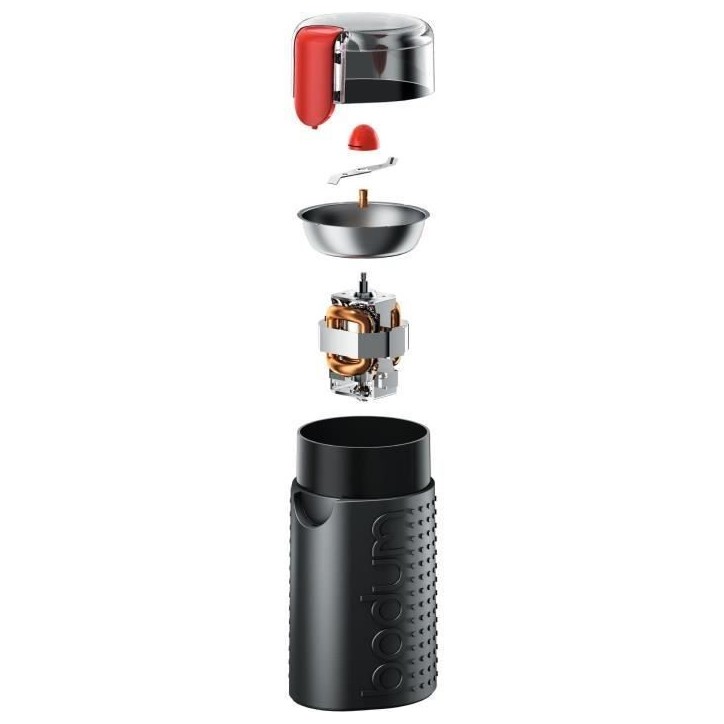 Moulin a café électrique a lamelles BODUM - 150 W - Mat Moulin a café électrique a lamelles BODUM - 150 W - Mat