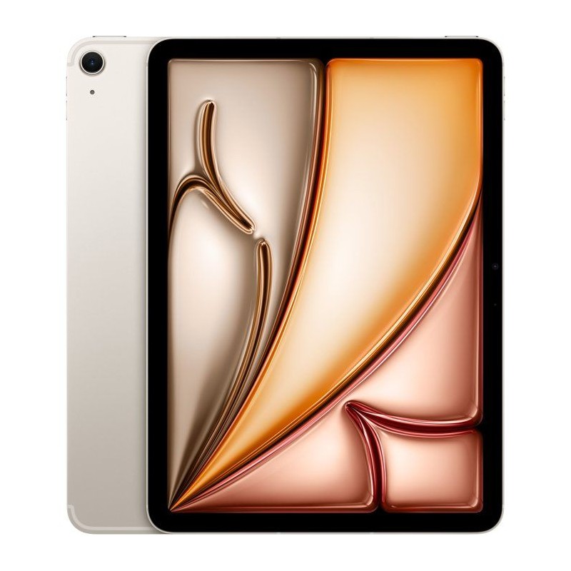 Apple - iPad Air M4 (2026) - 11 - Wi-Fi + Cellular - 256Go - Starlight