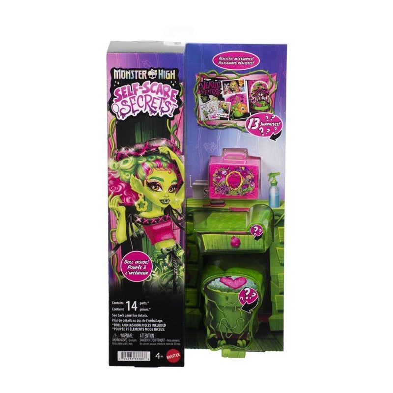 Playset beauté - MONSTER HIGH - Venus JHK45 - Poupée - 14 accessoire