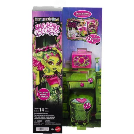 Playset beauté - MONSTER HIGH - Venus JHK45 - Poupée - 14 accessoire