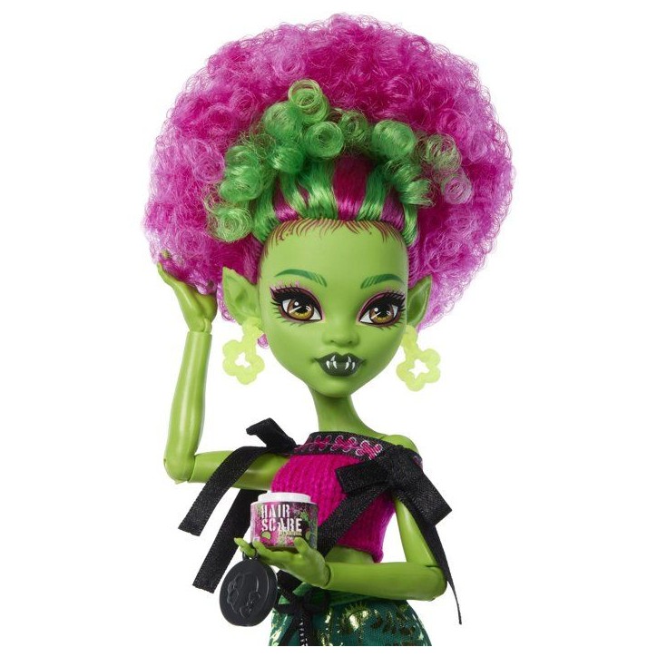 Playset beauté - MONSTER HIGH - Venus JHK45 - Poupée - 14 accessoires - Plante
