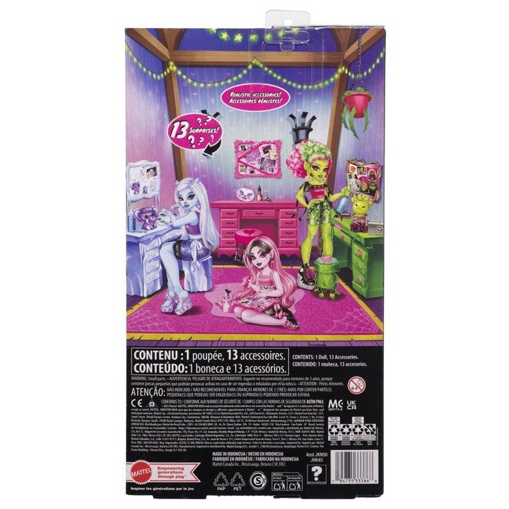 Playset beauté - MONSTER HIGH - Venus JHK45 - Poupée - 14 accessoires - Plante