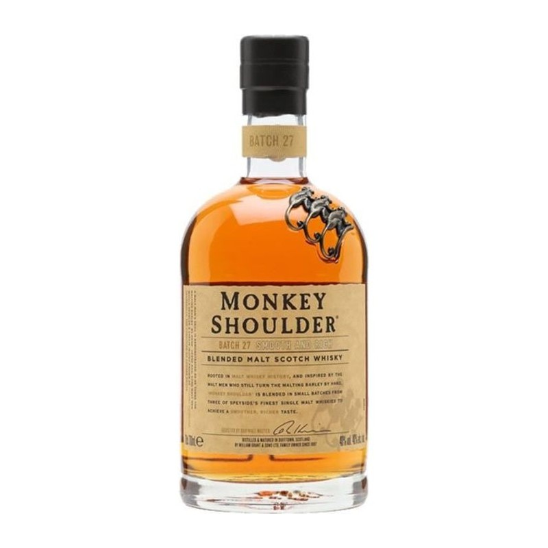 Monkey Shoulder - Batch 27 - Blended malt scotch whisky - 40,0% Vol. -