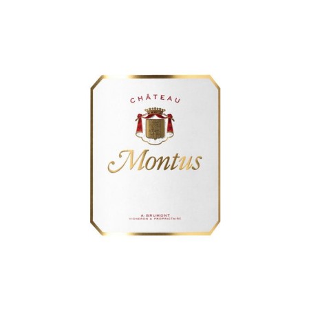 Alain Brumont Château Montus 2018 Madiran - Vin rouge du Sud-Ouest - 75cl