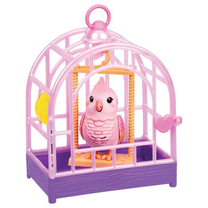 Figurine interactive - LITTLE LIVE PETS - Oiseau Rosie - Sons - Répete