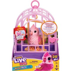 Figurine interactive - LITTLE LIVE PETS - Oiseau Rosie - Sons - Répet