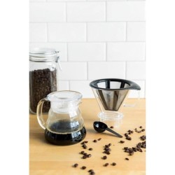 Cafetiere - BODUM - Melior - Filtre permanent maille inox - 8 tasses -