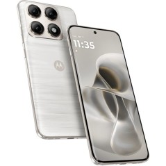 Motorola - Edge 70 Pro - 512 Go - Blanc Lily White
