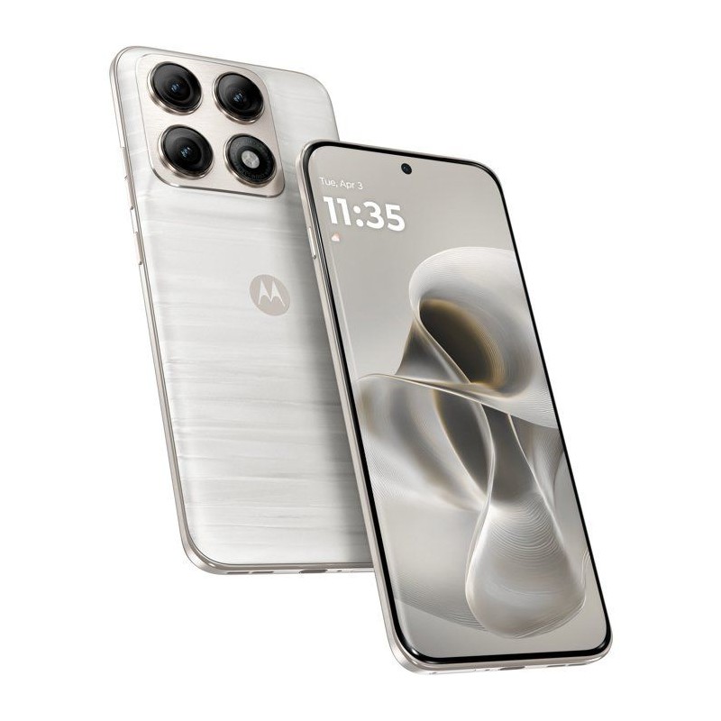 Motorola - Edge 70 Pro - 512 Go - Blanc Lily White