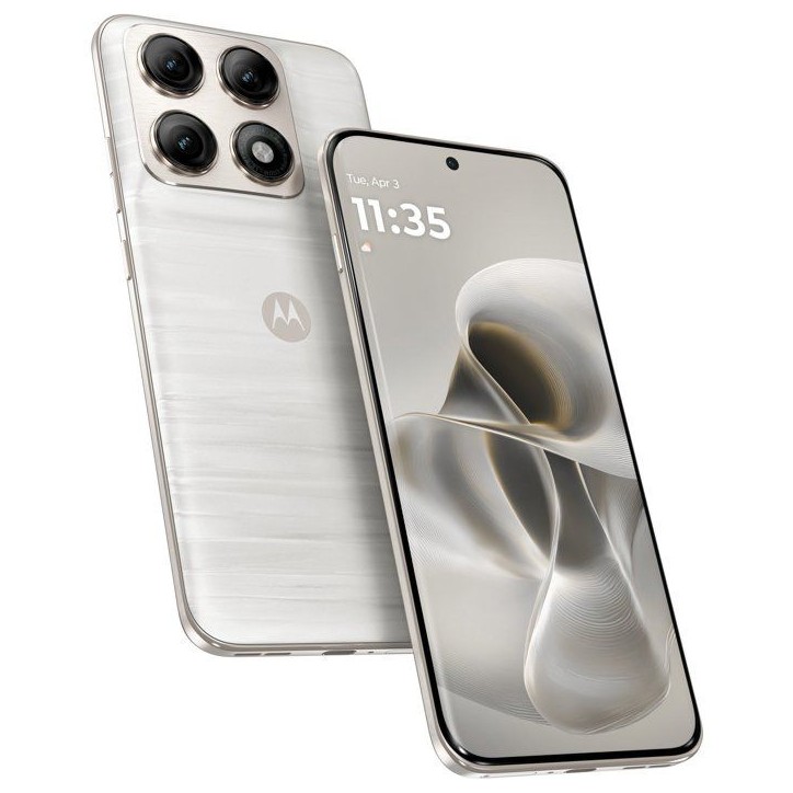Motorola - Edge 70 Pro - 512 Go - Blanc Lily White