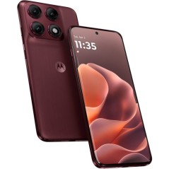 Motorola - Edge 70 Pro - 512 Go - Rouge Zinfandel