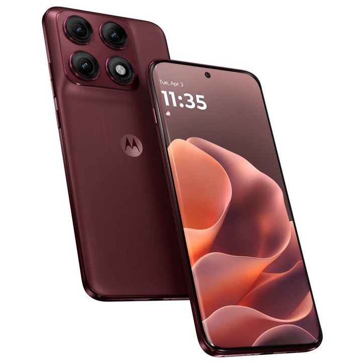 Motorola - Edge 70 Pro - 512 Go - Rouge Zinfandel
