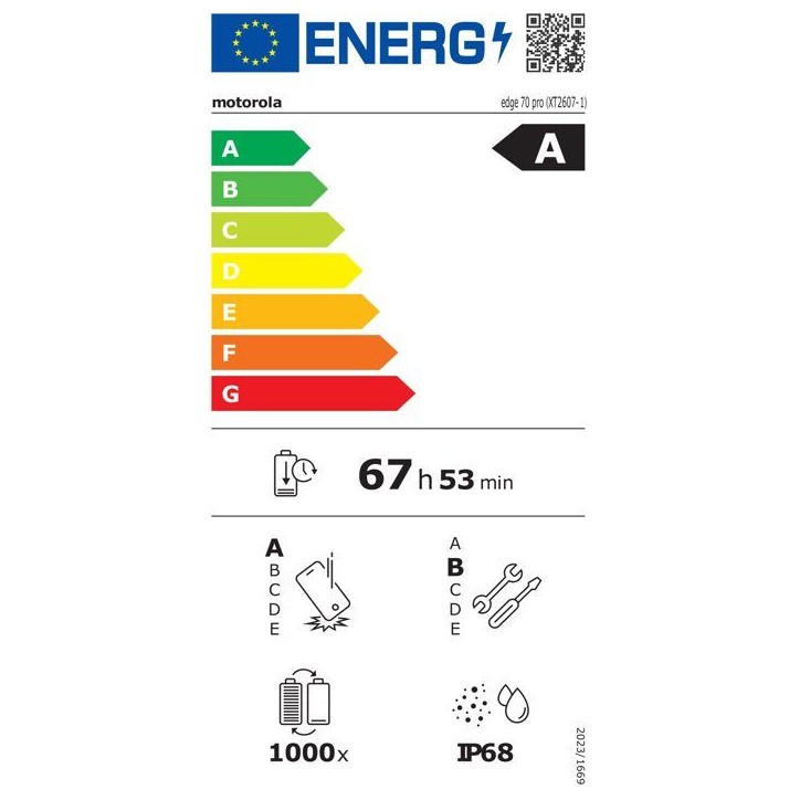 Motorola - Edge 70 Pro - 512 Go - Rouge Zinfandel