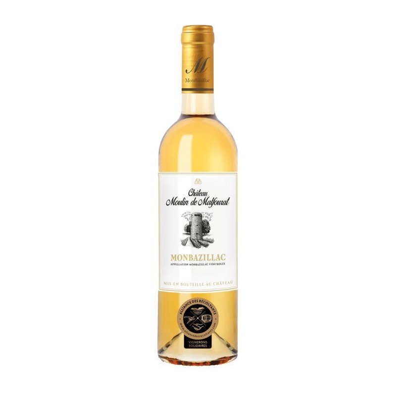 Château Moulin de Malfourat 2021 Monbazillac - Vin blanc du Sud Ouest