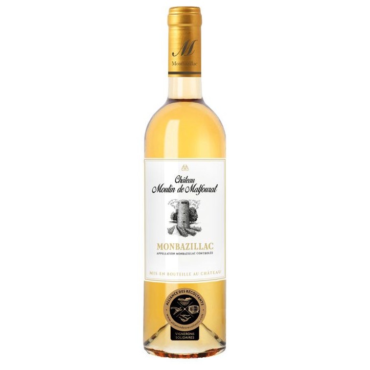 Château Moulin de Malfourat 2021 Monbazillac - Vin blanc du Sud Ouest