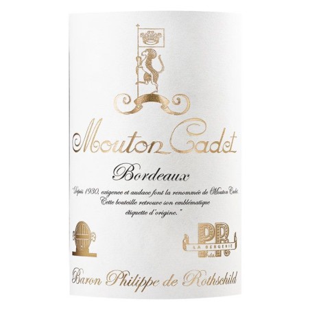 Mouton Cadet Héritage 2023 Bordeaux - Vin rouge de Bordeaux