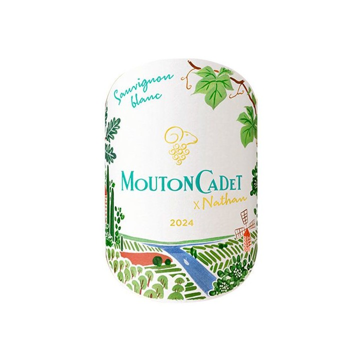 Mouton Cadet Nathan 2025 Bordeaux Sauvignon - Vin blanc de Bordeaux - Bio