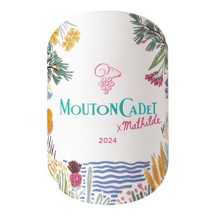 Mouton Cadet Mathilde 2024 Bordeaux - Vin rosé de Bordeaux - Bio