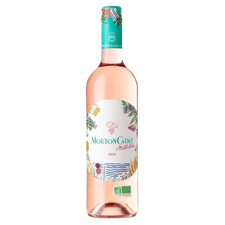 Mouton Cadet Mathilde 2024 Bordeaux - Vin rosé de Bordeaux - Bio