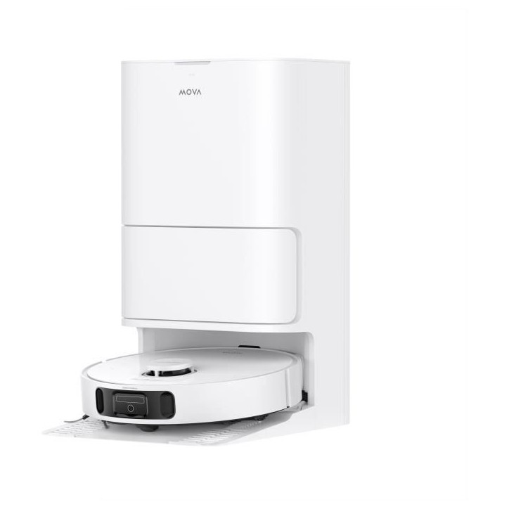 MOVA E40 ULTRA - Aspirateur Laveur a vidage Auto - 19 000 Pa - Technologie de Lavage MaxiReach - Brosse latérale Anti-noeuds MOVA E40 ULTRA - Aspirateur Laveur a vidage Auto - 19 000 Pa - Technologie de Lavage MaxiReach - Brosse latérale Anti-noeuds