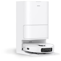 MOVA E40 ULTRA - Aspirateur Laveur a vidage Auto - 19 000 Pa - Technologie de Lavage MaxiReach - Brosse latérale Anti-noeuds