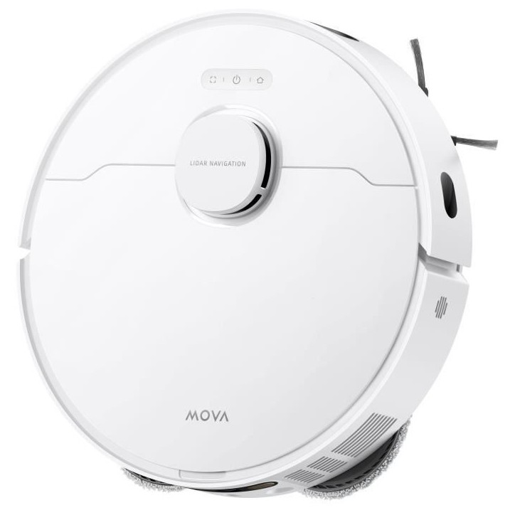 MOVA E40 ULTRA - Aspirateur Laveur a vidage Auto - 19 000 Pa - Technologie de Lavage MaxiReach - Brosse latérale Anti-noeuds MOVA E40 ULTRA - Aspirateur Laveur a vidage Auto - 19 000 Pa - Technologie de Lavage MaxiReach - Brosse latérale Anti-noeuds