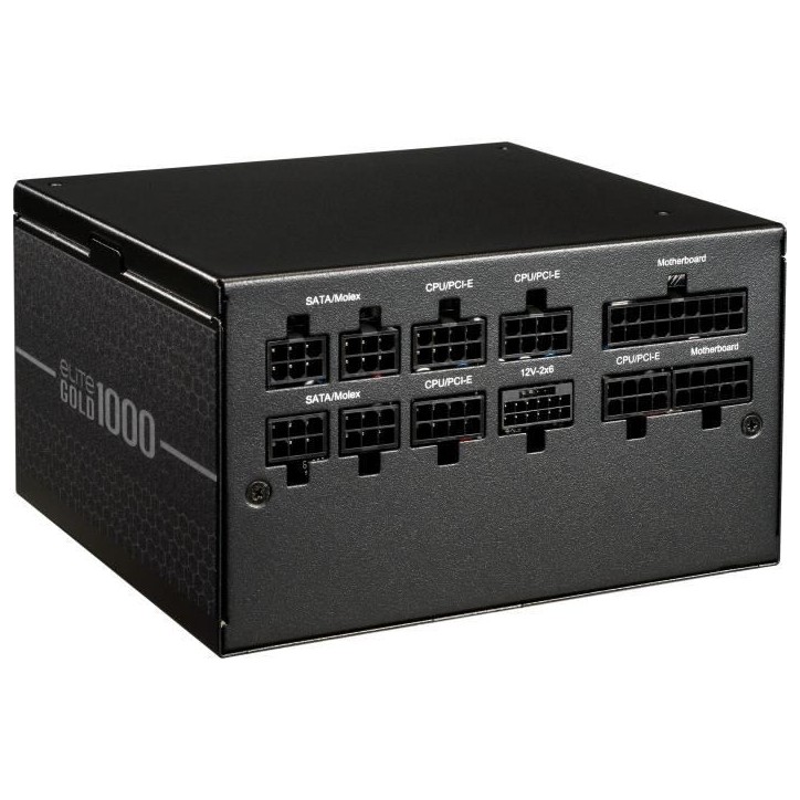 Alimentation - COOLER MASTER - ELITE Gold 1000W - 80 Plus - ATX 3.1