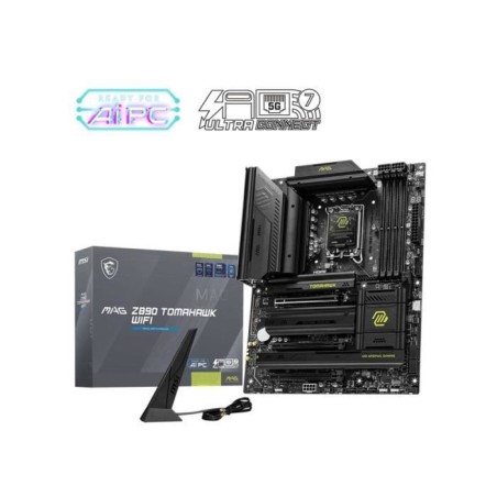 Carte mere - MSI - MAG Z890 TOMAHAWK WIFI - Wi-Fi 7, 5G LAN, Thunderbo